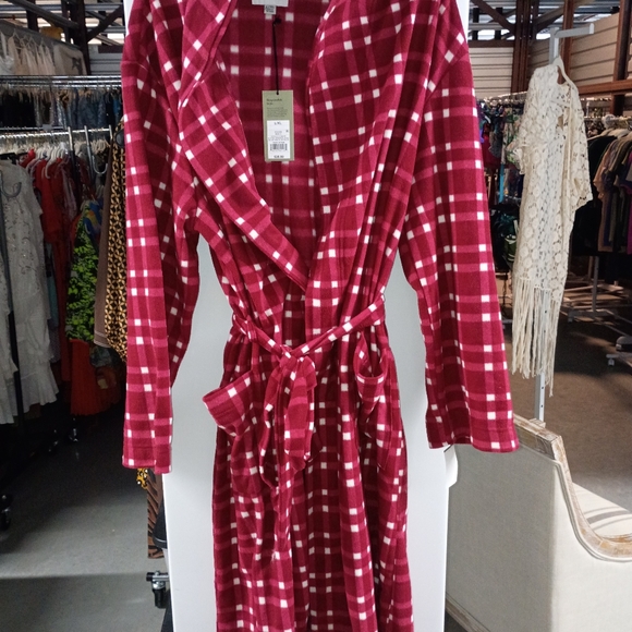 Goodfellow & Co. Red Plaid Robe - Picture 8 of 10